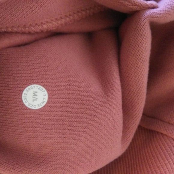 Lululemon scuba oversized full zip - brier rose - Picture 4 of 5